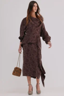 Agatha. Vestido jacquard