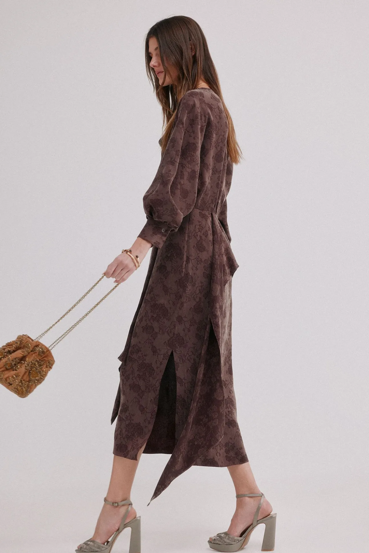 Agatha. Vestido jacquard