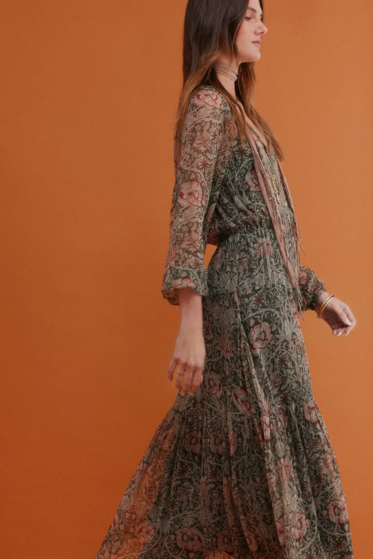 Aina. Vestido estampado