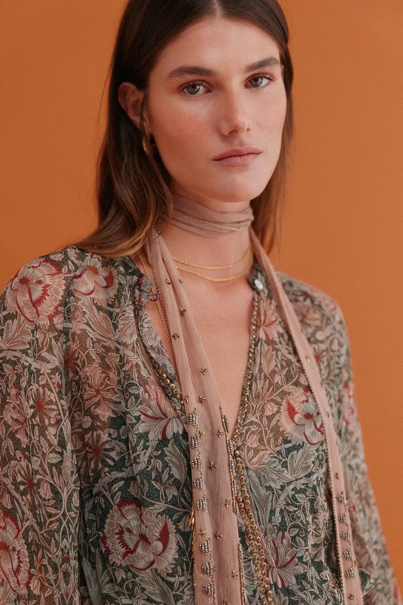 Aina. Vestido estampado