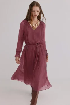 Alejandra. Vestido esvoaçante