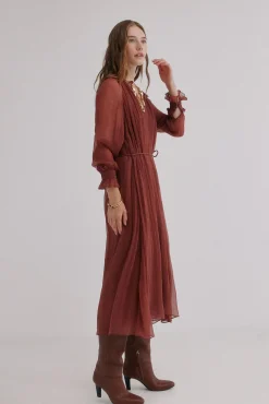 Alejandra. Vestido esvoaçante