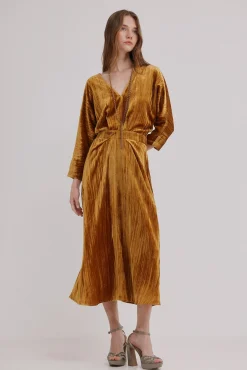 Alma. Vestido de veludo