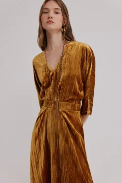 Alma. Vestido de veludo