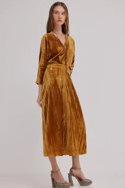Alma. Vestido de veludo