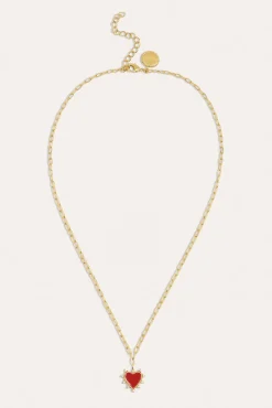 Amour Gold Plated Necklace