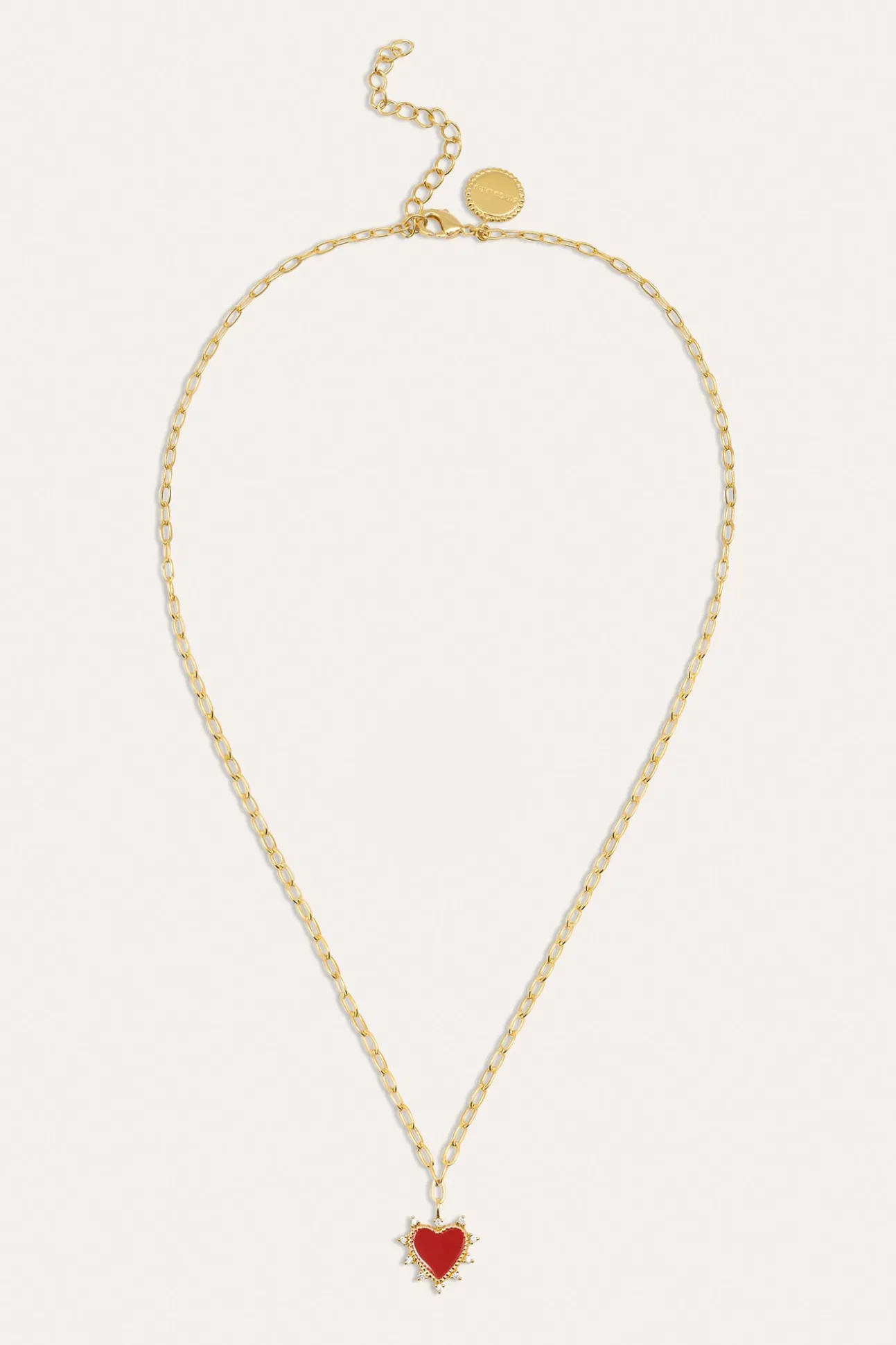 Amour Gold Plated Necklace