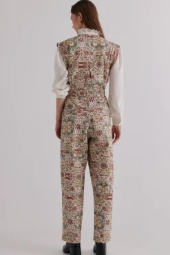 Aurélia. Macacão estampado