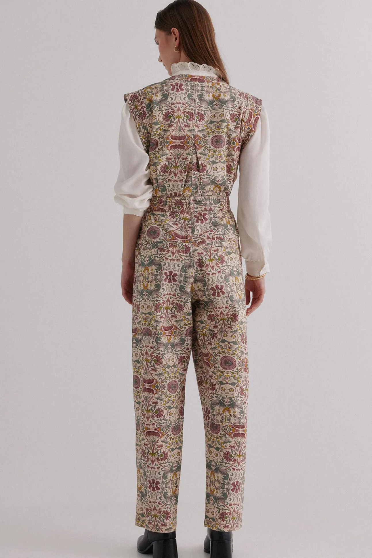 Aurélia. Macacão estampado