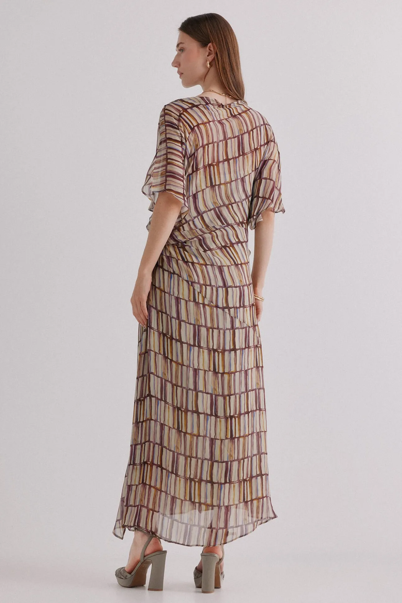 Aurora. Vestido estampado