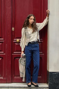 Benedetta. Calça jeans reta