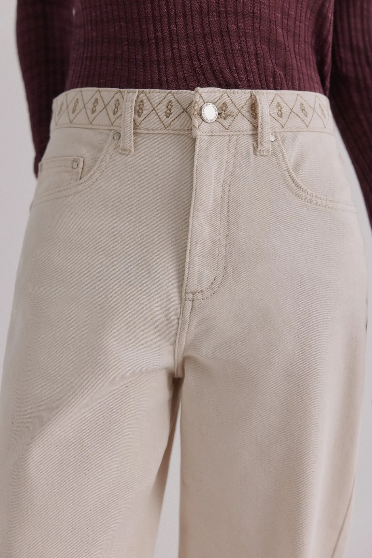 Bianca. Jeans bordado