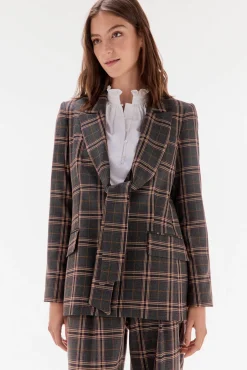Blazer aos quadrados