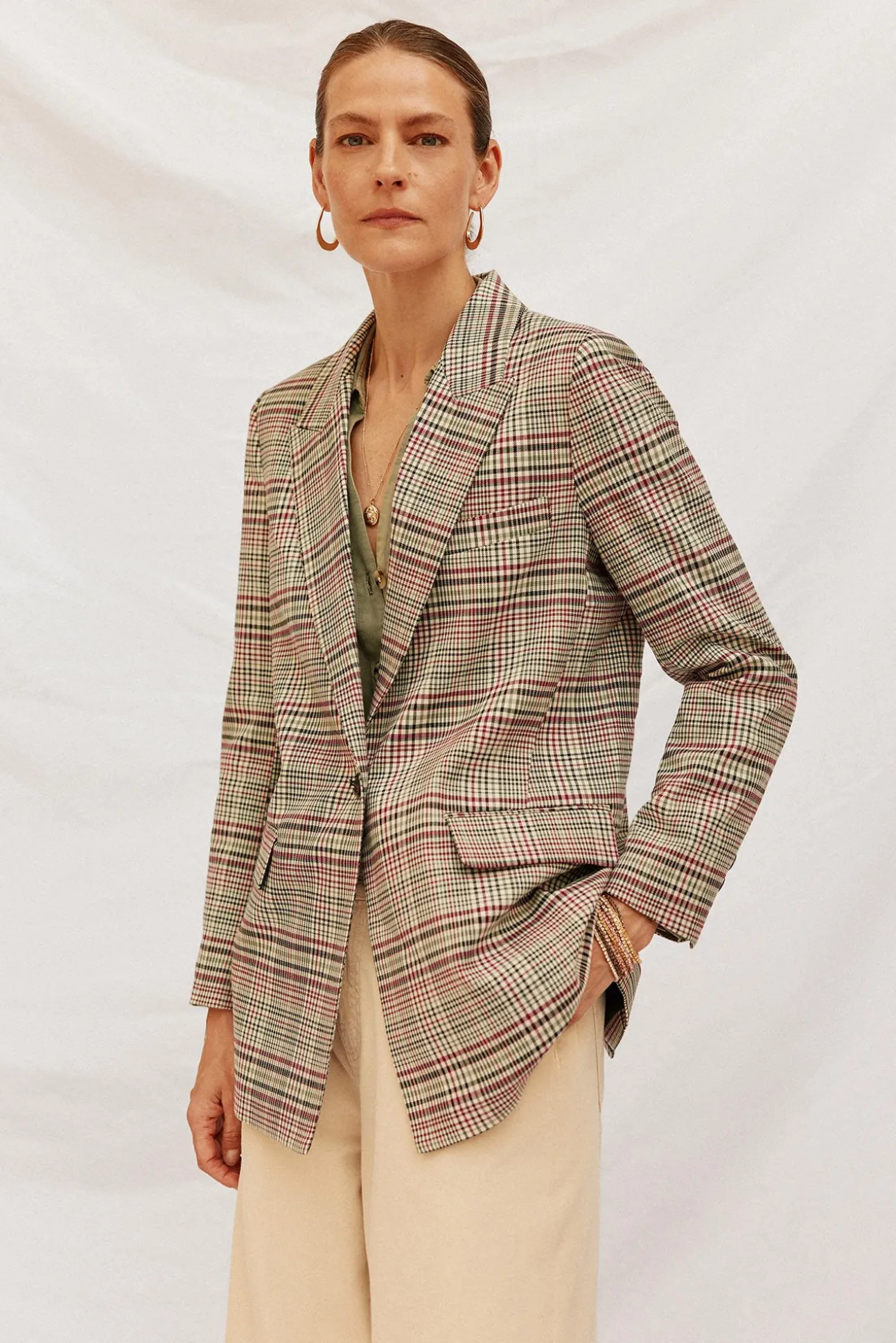 Blazer aos quadrados