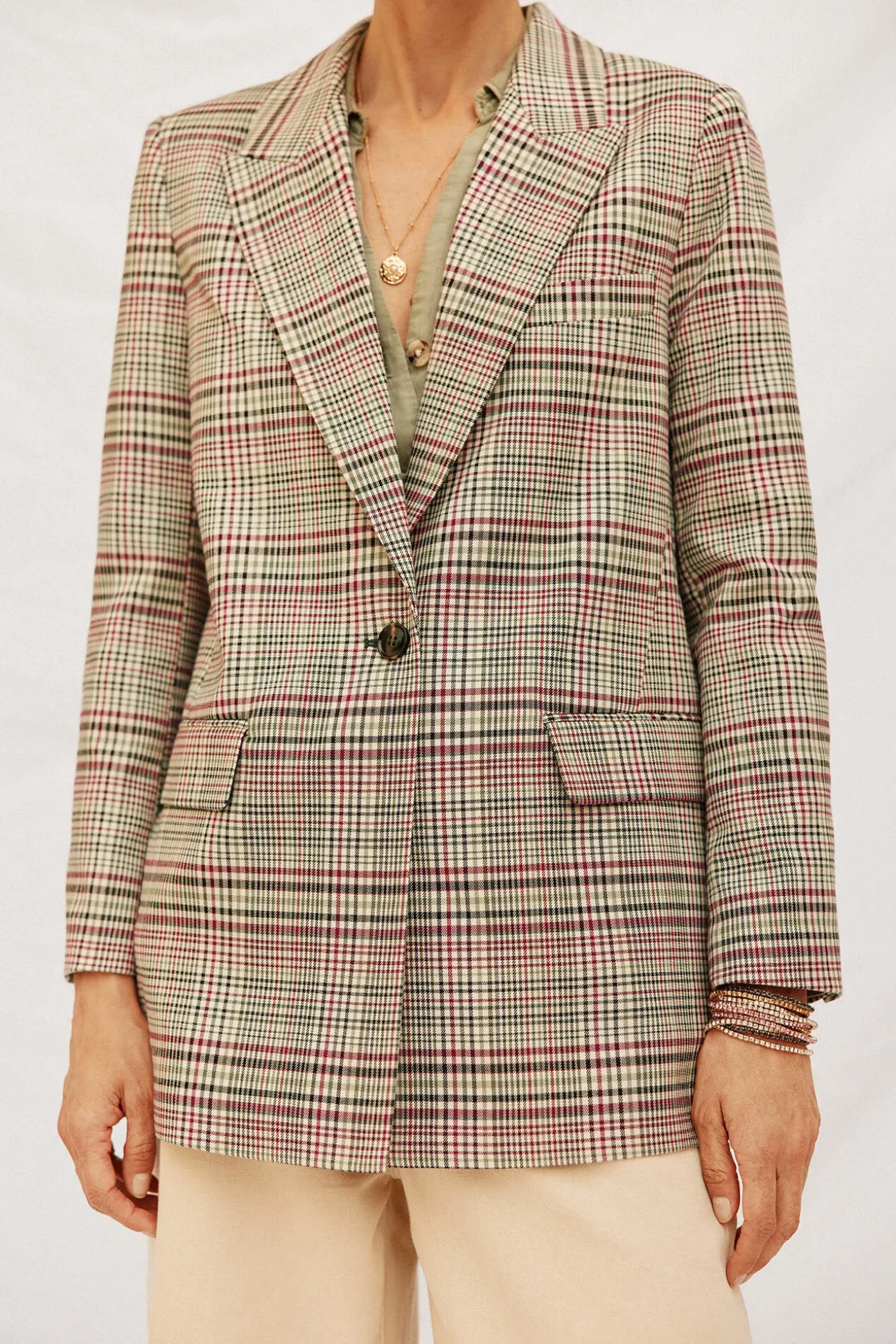 Blazer aos quadrados