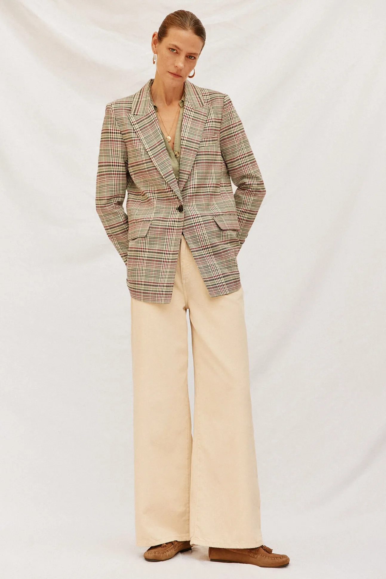 Blazer aos quadrados