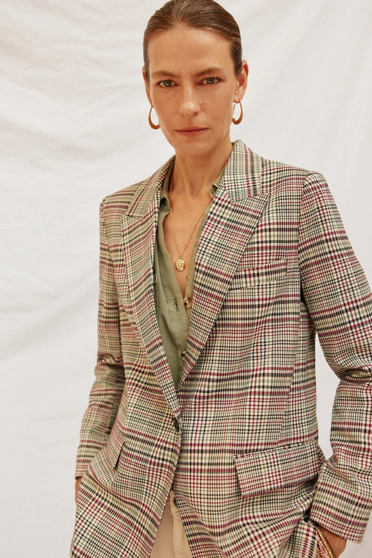 Blazer aos quadrados