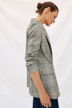 Blazer aos quadrados