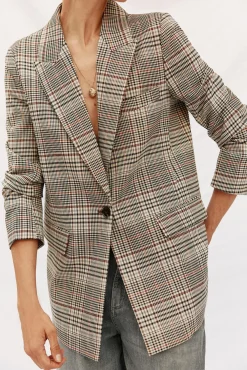 Blazer aos quadrados