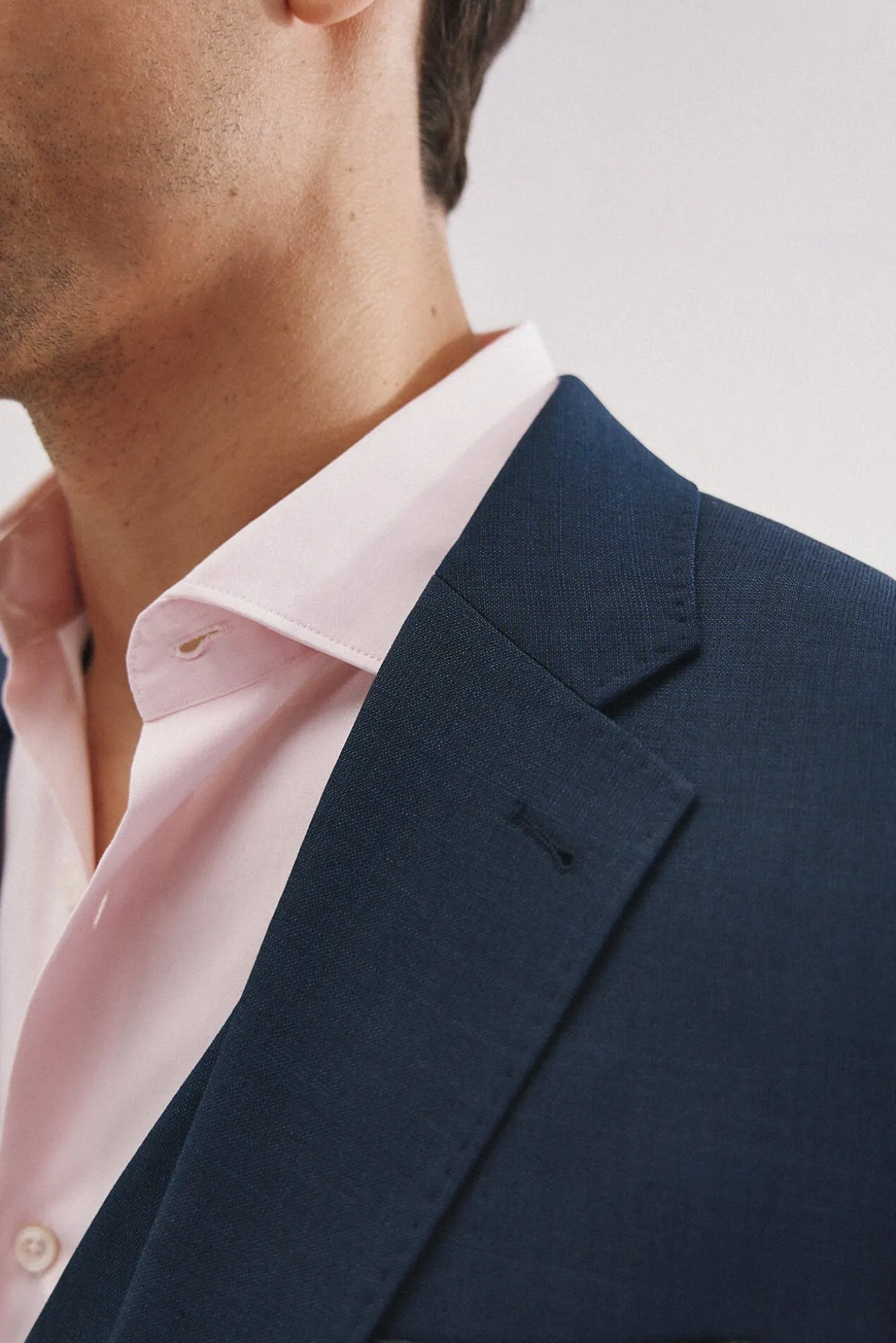 Blazer azul slim fit