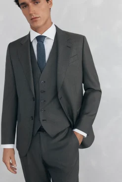 Blazer bege slim fit