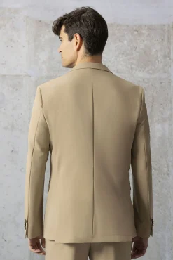 Blazer cinza clássico ultraleve