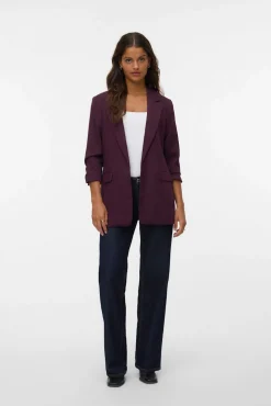 Blazer com manga 3/4
