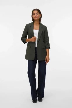 Blazer com manga 3/4