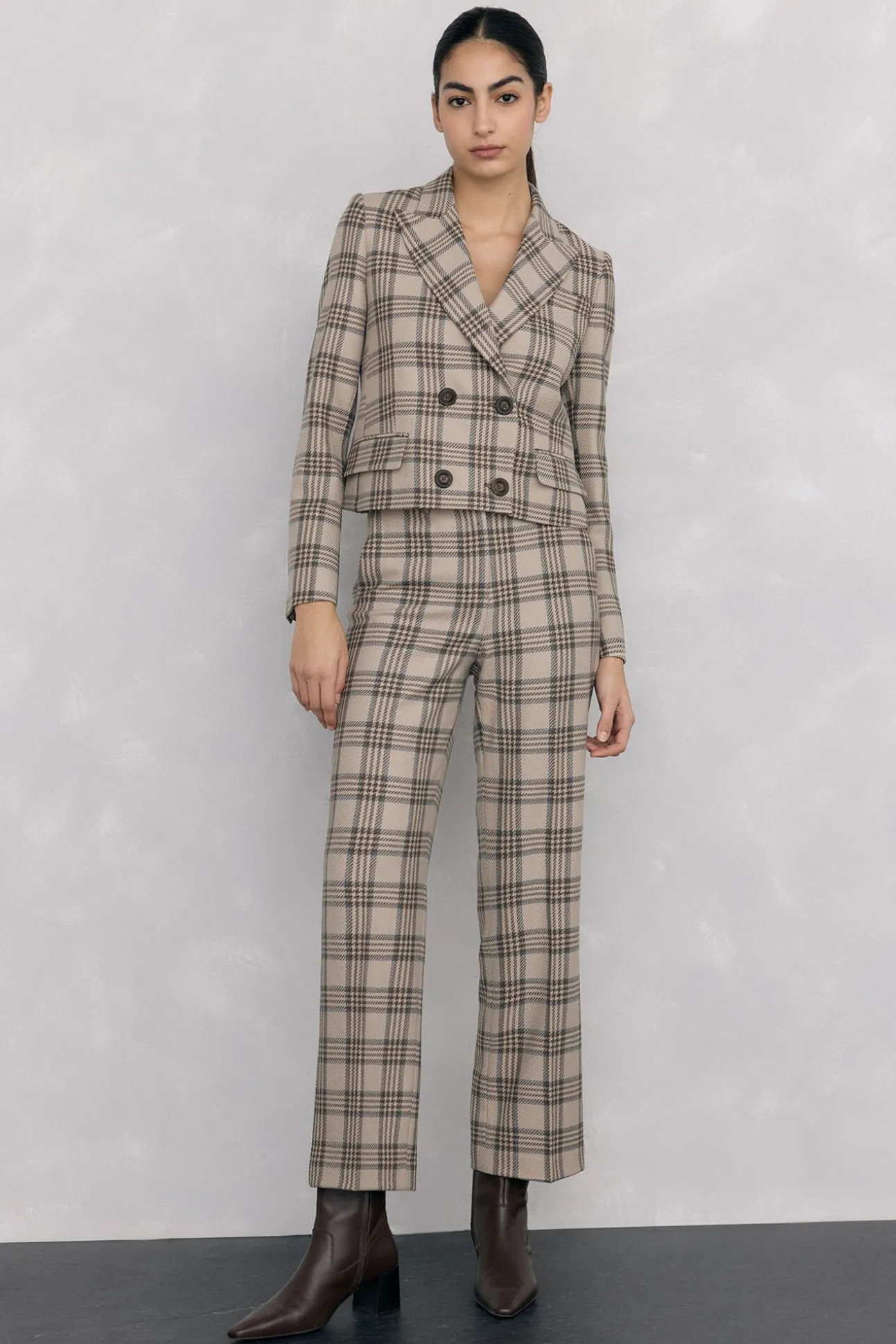 Blazer cropped trespassado