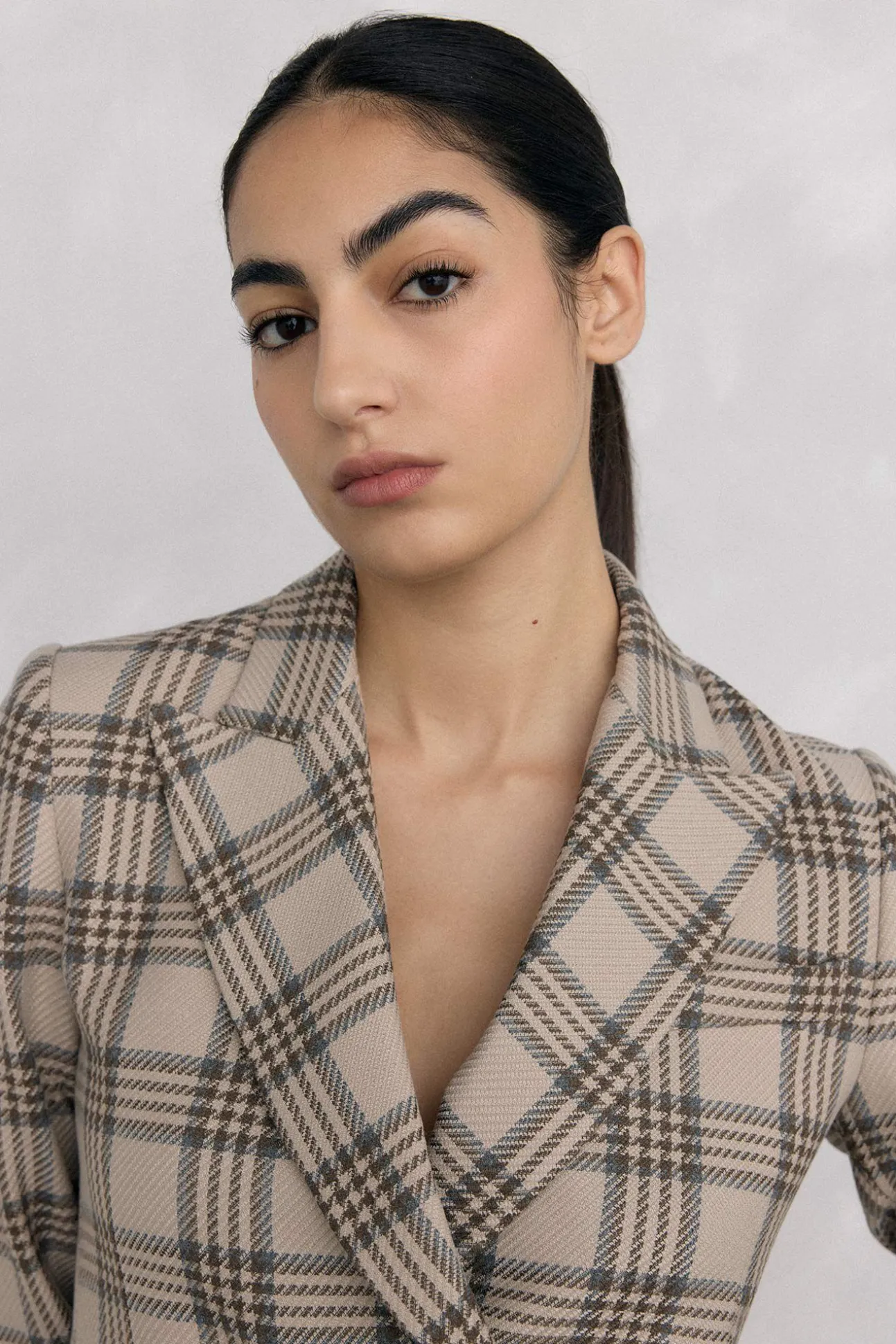 Blazer cropped trespassado