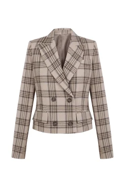 Blazer cropped trespassado