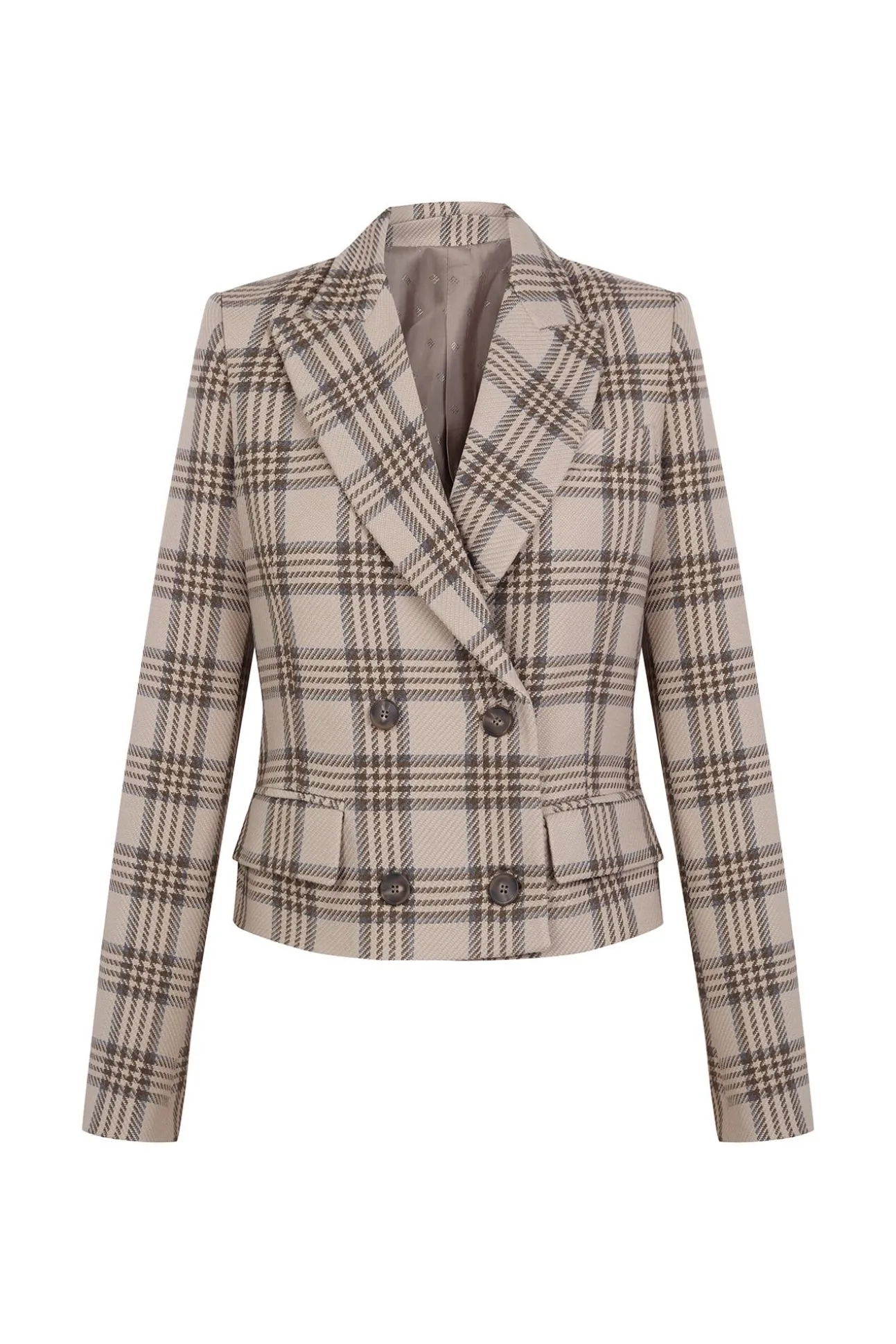 Blazer cropped trespassado