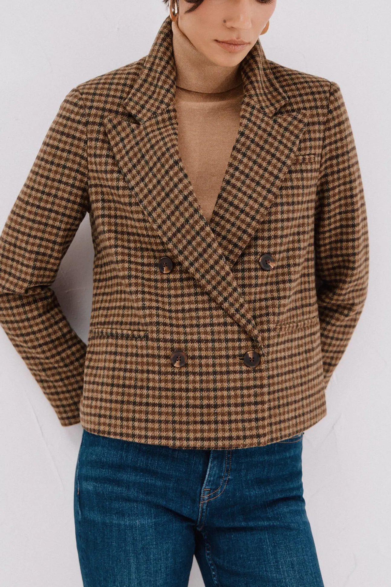 Blazer curto