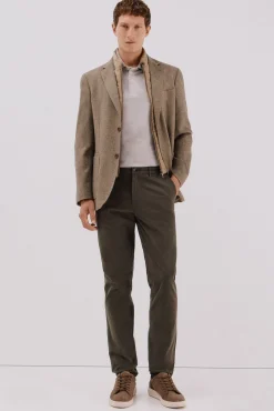 Blazer de lã com vistas removíveis