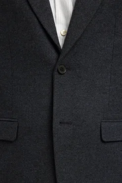 Blazer de lã slim fit