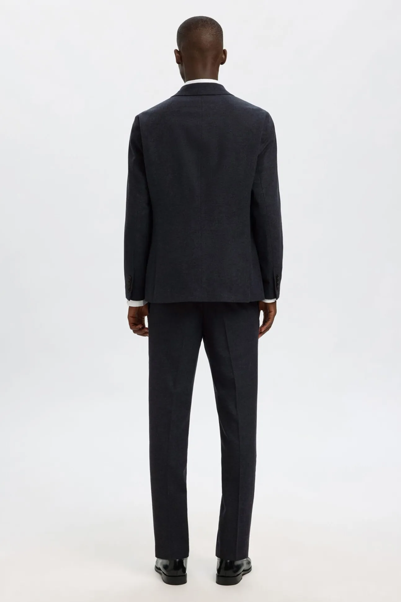 Blazer de lã slim fit
