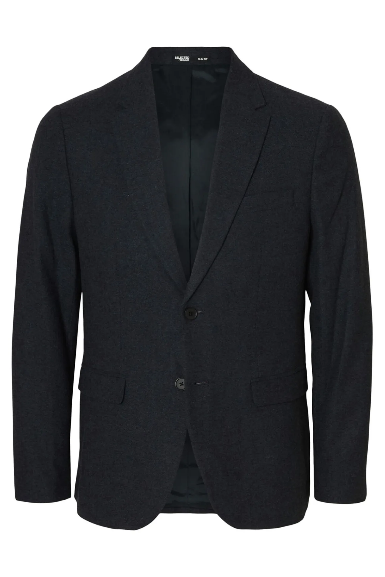 Blazer de lã slim fit