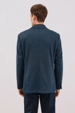 Blazer de malha espiga