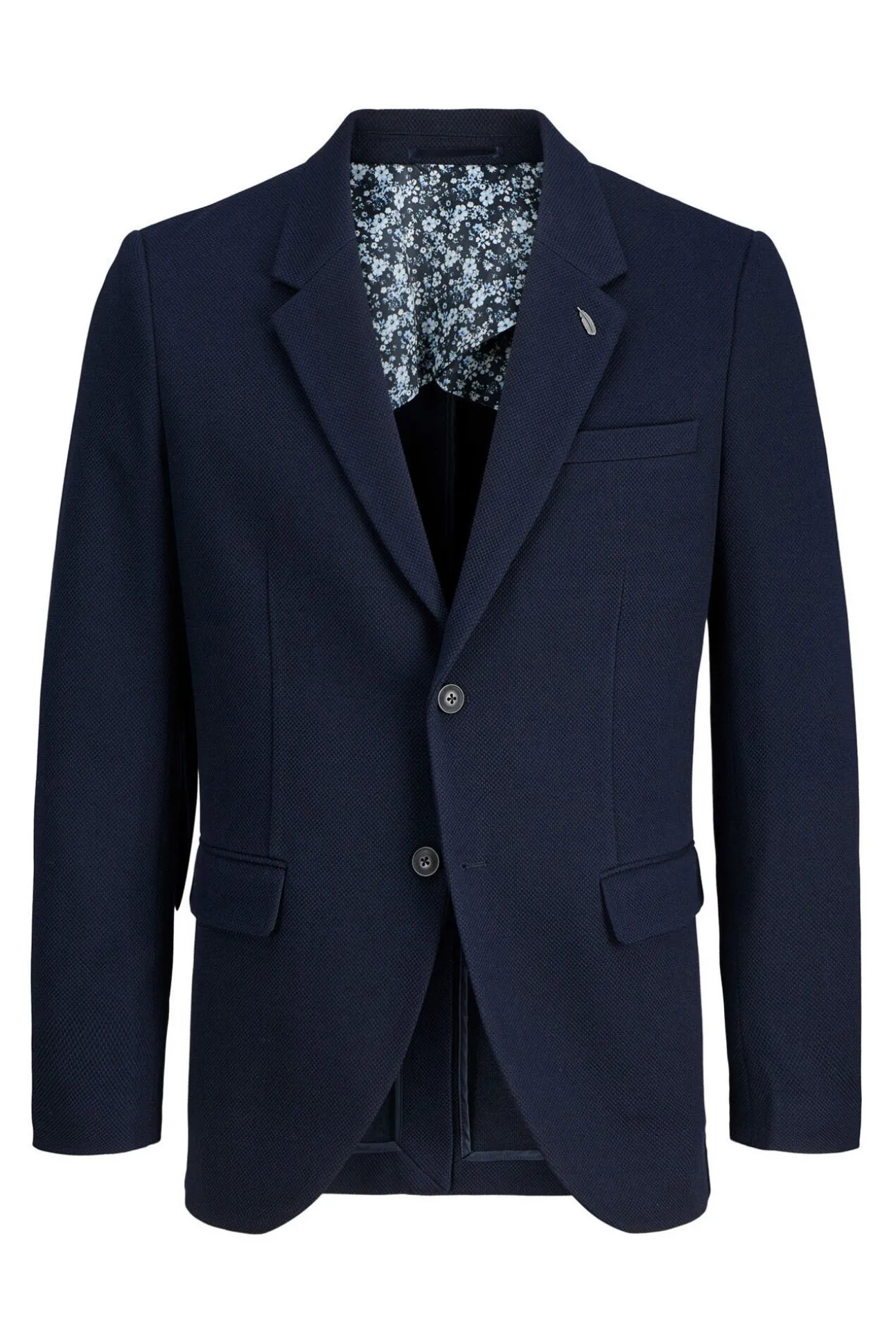 Blazer de malha slim fit