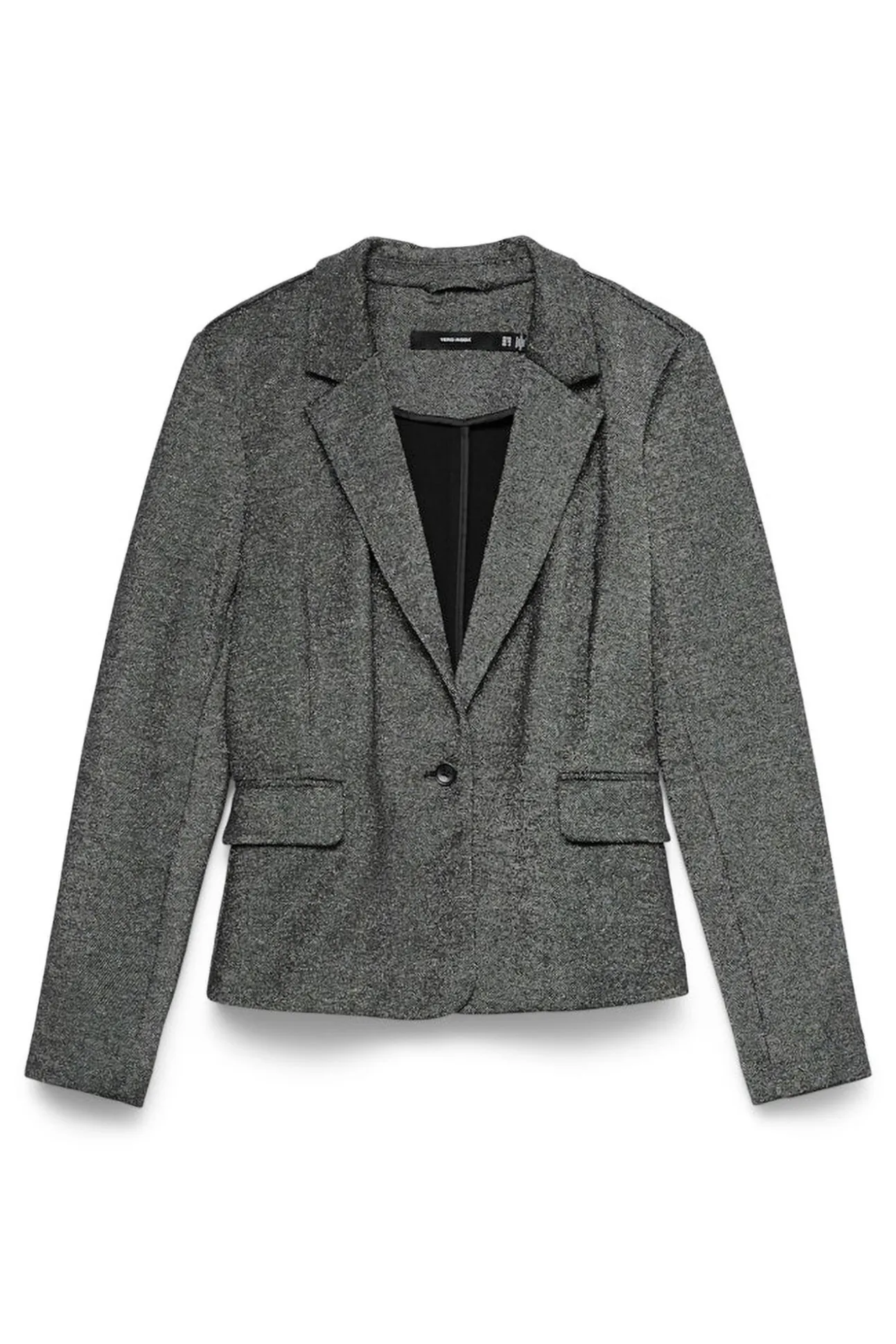 Blazer de manga comprida com detalhe de glitter