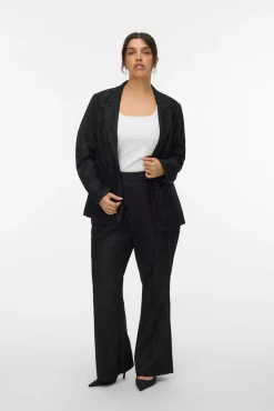 Blazer de renda plus size