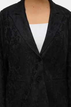 Blazer de renda plus size