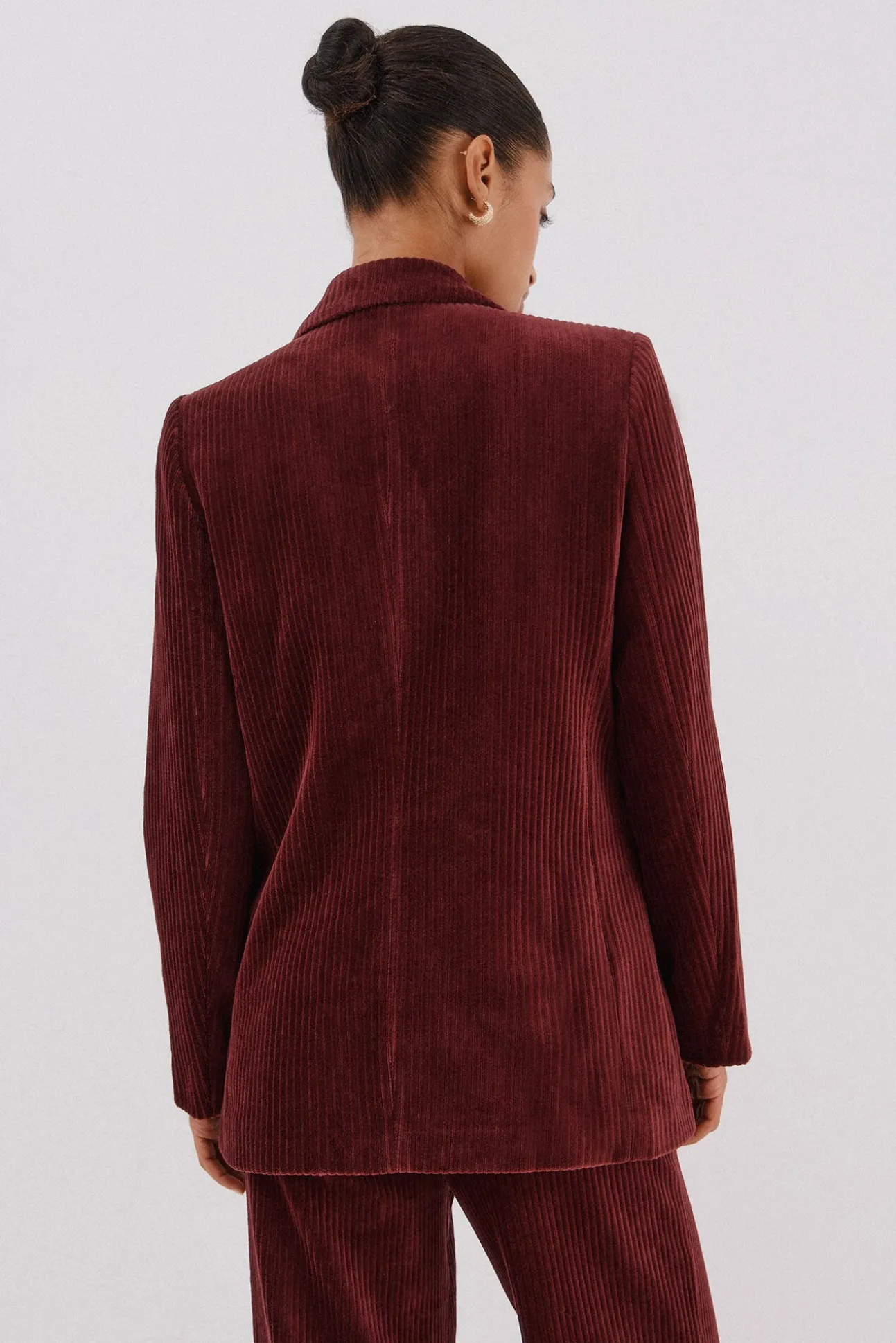 Blazer feminino de veludo