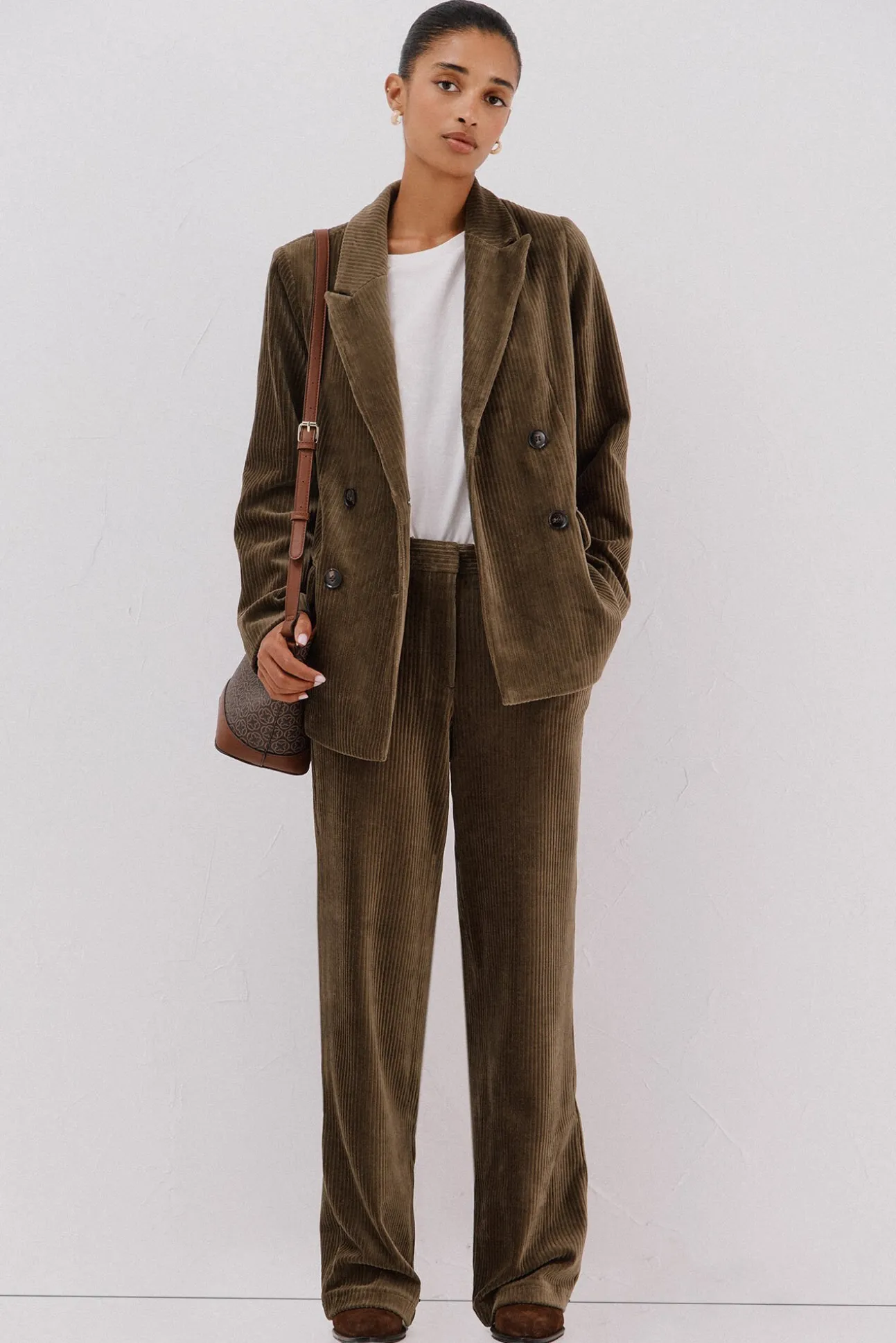 Blazer feminino de veludo