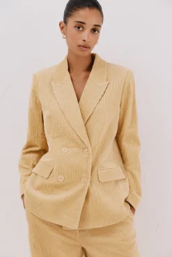 Blazer feminino de veludo