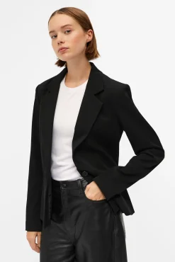 Blazer justo manga comprida