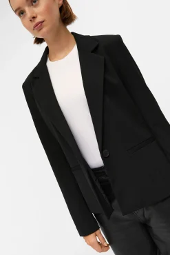 Blazer justo manga comprida