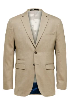 Blazer Slim Fit com lã