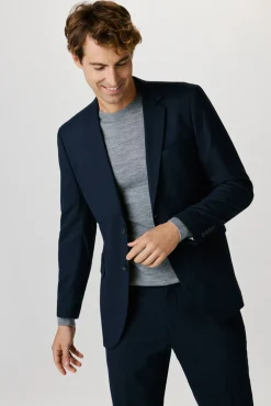Blazer Slim Fit com lã