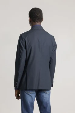 Blazer trespassado duplo slim fit